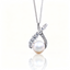 AAAAA Freshwater Pearl Pendant, S925 Sterling Silver adjustable Chain