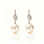 AAAAA Real Freshwater Pearl Earrings, S925 Sterling Silver Earrings