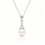 AAAAA Freshwater Pearl Pendant, S925 Sterling Silver adjustable Chain