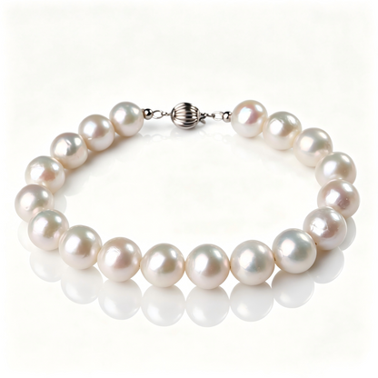 No AI fake images, no heavy retouching! Every picture is taken from real products. Natural pearls have their own unique features, while our real shots clearly display the standard quality of this grade, so you can shop with confidence.