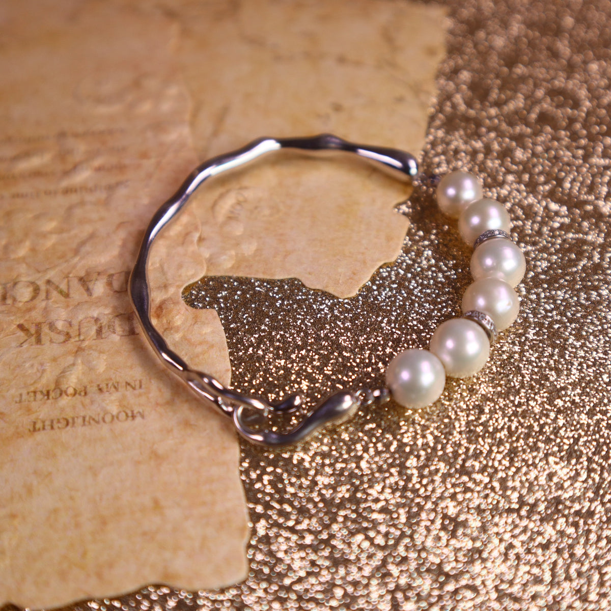 S925 Silver Bracelet, AAA Freshwater Pearl Bracelet, Pearl Wedding Jewelry