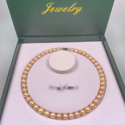 7.0-7.5mm Freshwater Multicolor Pearl Necklace - AA Quality